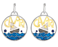 Earrings Chantecler Woman Logo Chantecler in Silver Madreperla 44086